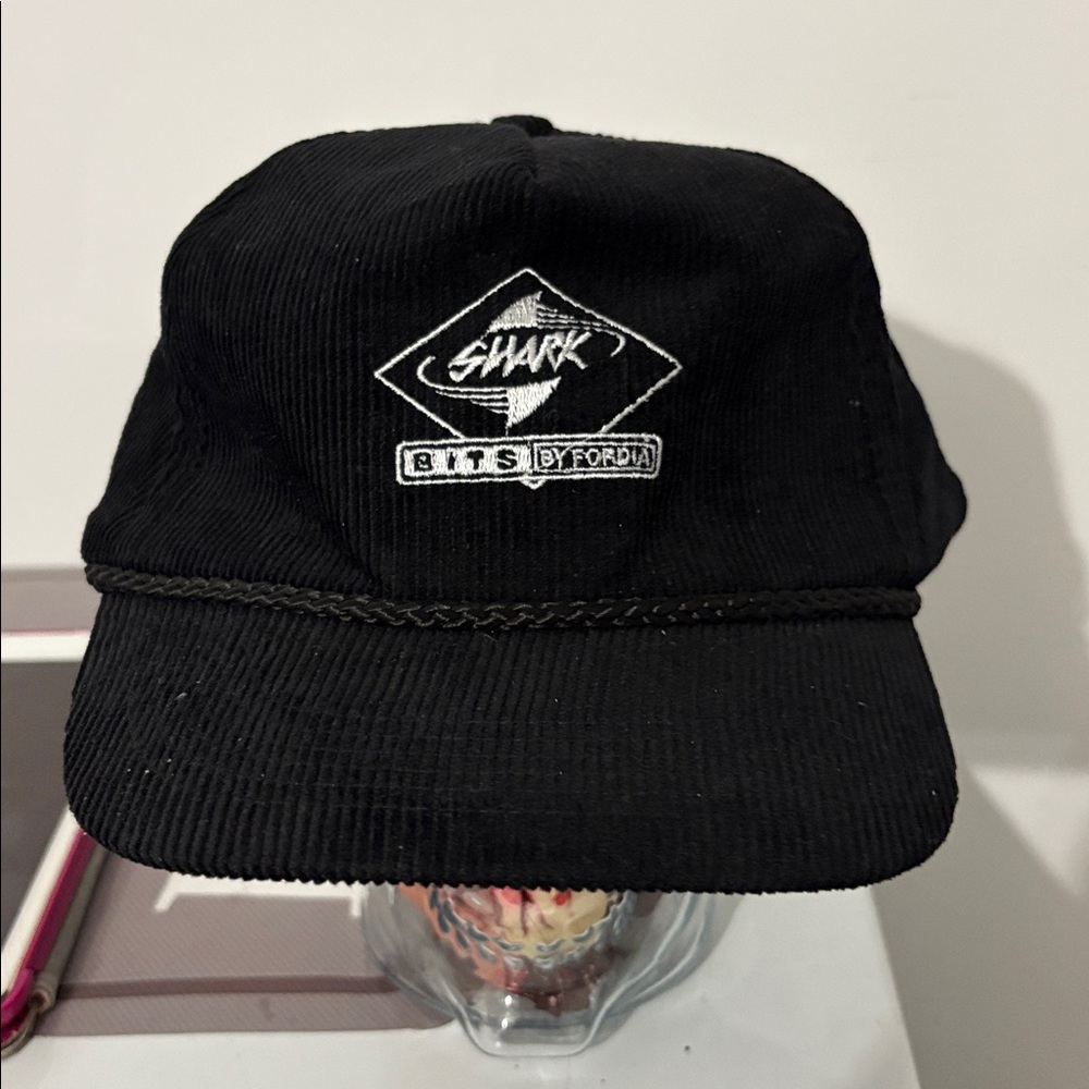 Black trucker hat